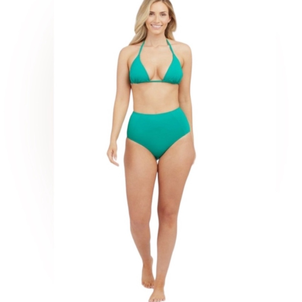 COPY - SPANX bikini Triangle Top and High Waisted Bottom NWT